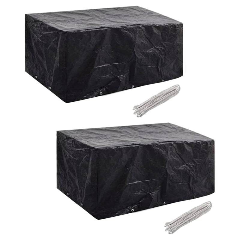 Tuinmeubelhoezen Poly Rattan 4-Persoons 113X113 Cm