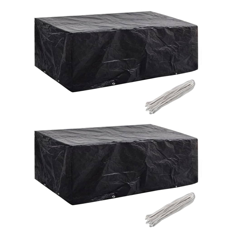 Tuinmeubelhoezen Poly Rattan 4-Persoons 113X113 Cm