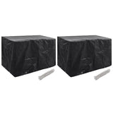 Tuinmeubelhoezen Poly Rattan 4-Persoons 113X113 Cm