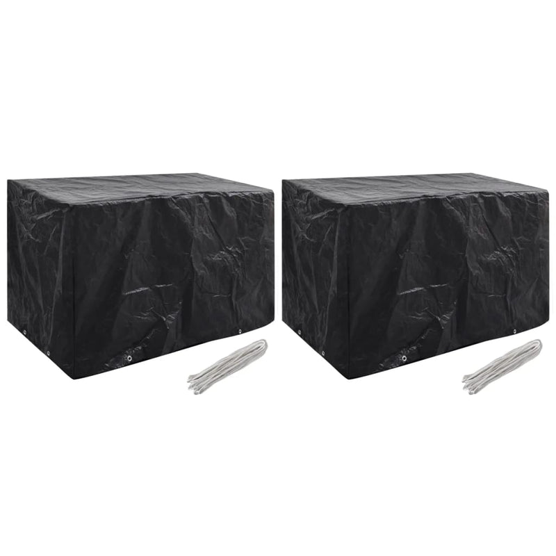 Tuinmeubelhoezen Poly Rattan 4-Persoons 113X113 Cm