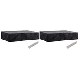 Tuinmeubelhoezen Poly Rattan 4-Persoons 113X113 Cm