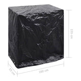 Tafeltennistafelhoezen 8 Ogen 160X55X182 Cm