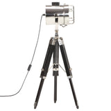 Vloerlamp Driepoot 69 Cm Massief Mangohout
