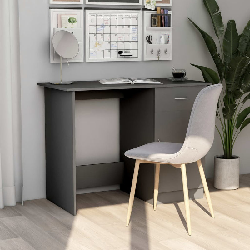 Bureau 100 X 50 X 76 Cm Bewerkt Hout