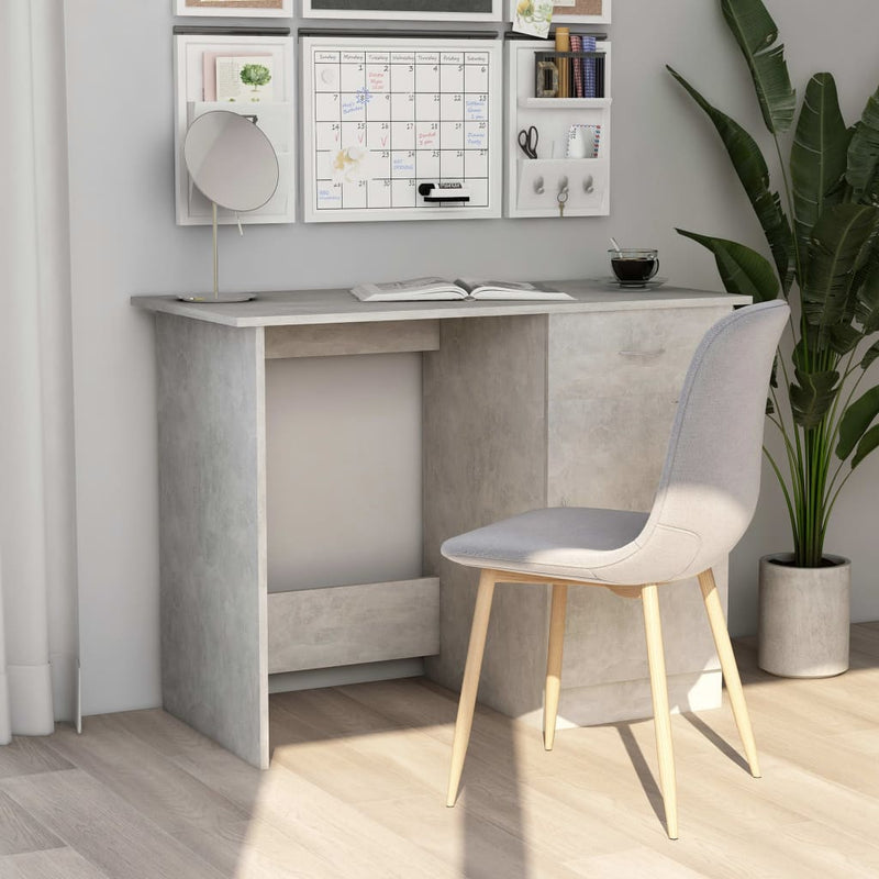 Bureau 100 X 50 X 76 Cm Bewerkt Hout