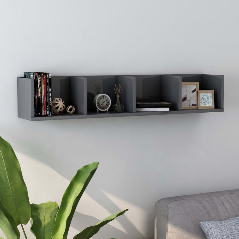 Wandplank Met Plank 100 X 18 X 18 Cm Bewerkt Hout