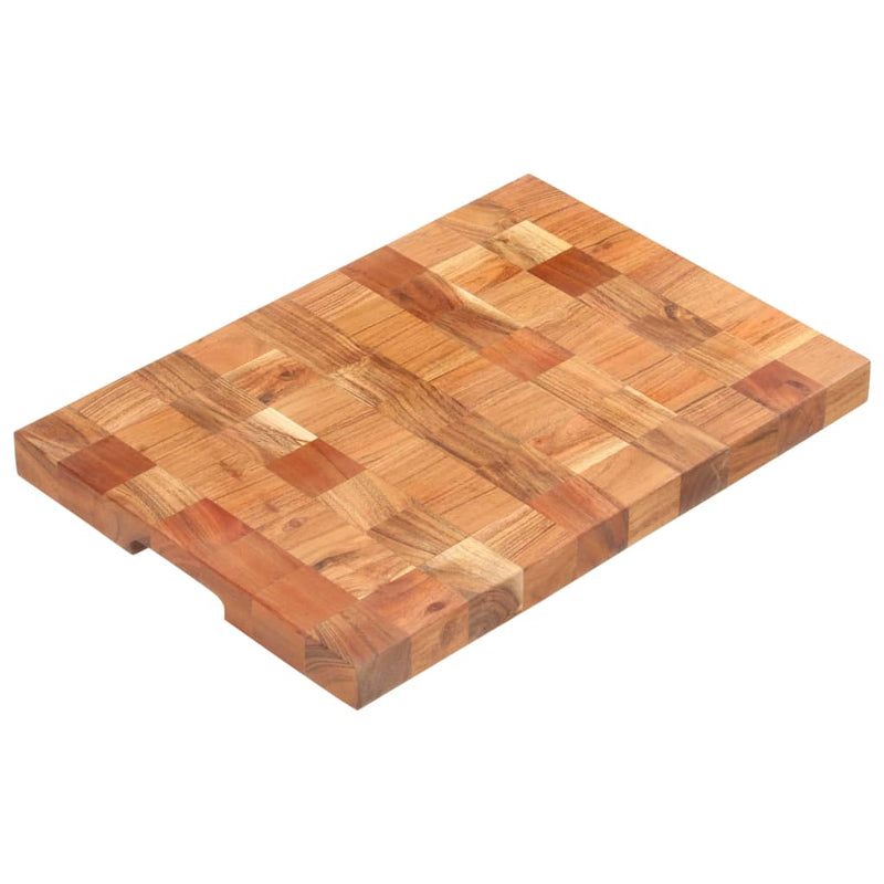 Hakblok 40X30X3,8 Cm Massief Acaciahout