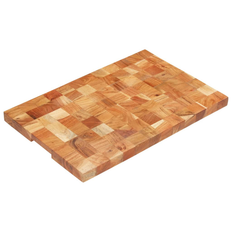 Hakblok 40X30X3,8 Cm Massief Acaciahout