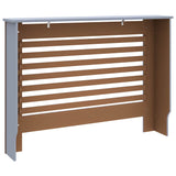 Radiatorombouw 112X19X81,5 Cm Mdf Antraciet
