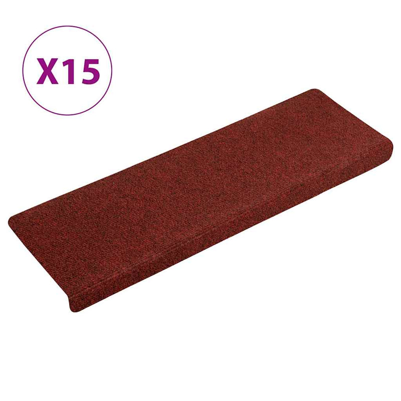 Trapmatten Zelfklevend 15 Stuks 65X21X4 Cm Met Rechthoekige Rand