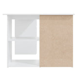 Hoekbureau 145X100X76 Cm Bewerkt Hout