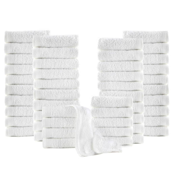 Gastendoekjes 50 St 350 G/M² 30X30 Cm Katoen Wit