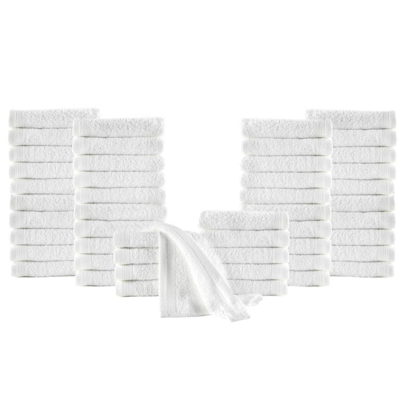 Gastendoekjes 50 St 350 G/M² 30X30 Cm Katoen Wit