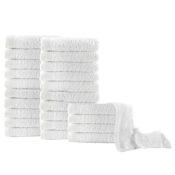 Gastendoekjes 25 St 350 G/M² 30X50 Cm Katoen Wit