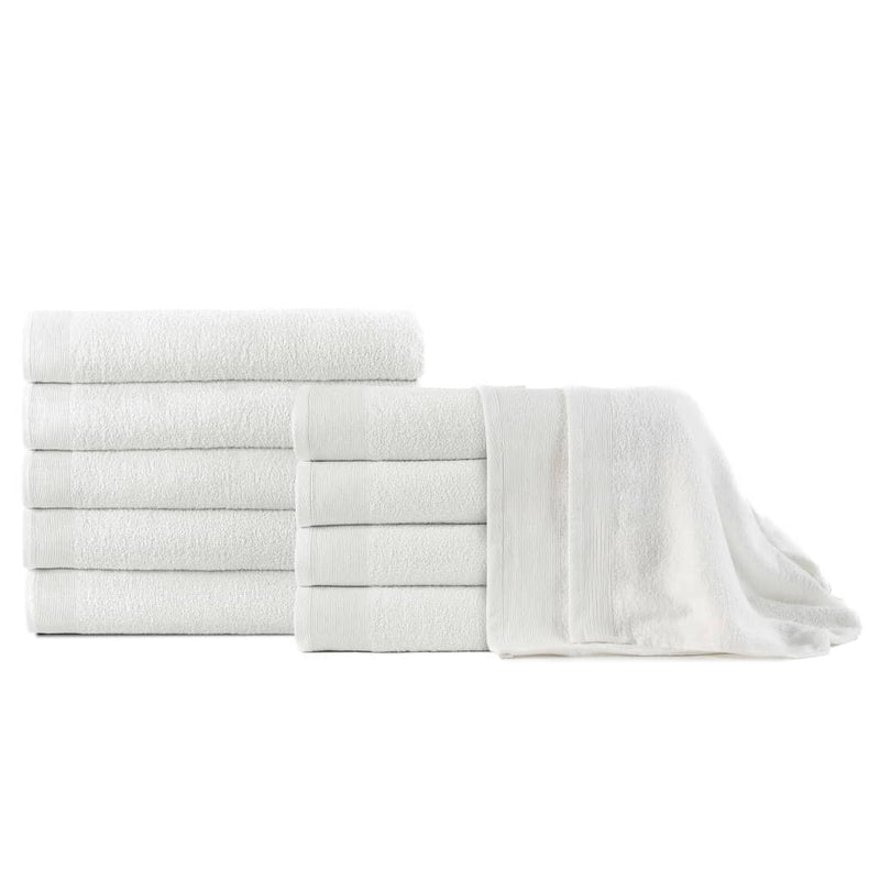 Gastendoekjes 50 St 350 G/M² 30X30 Cm Katoen Wit