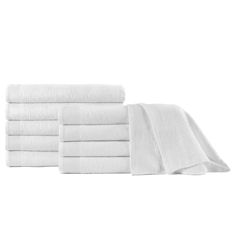Gastendoekjes 50 St 350 G/M² 30X30 Cm Katoen Wit