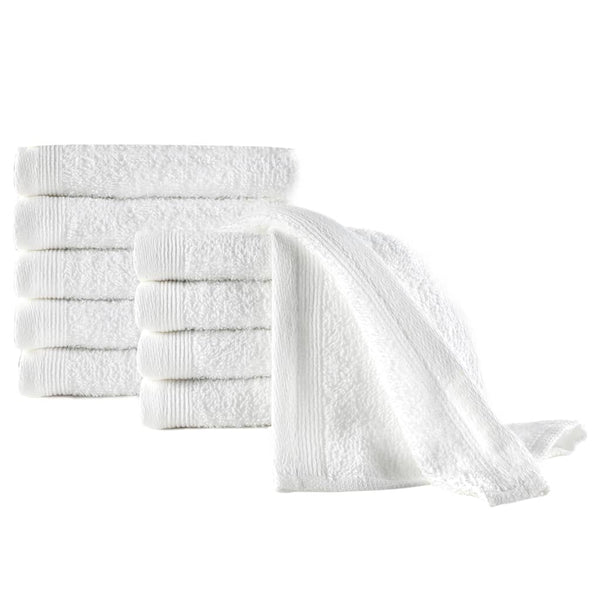 Gastendoekjes 10 St 450 G/M² 30X50 Cm Katoen Wit