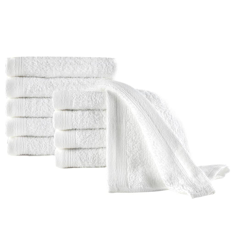 Gastendoekjes 10 St 450 G/M² 30X50 Cm Katoen Wit