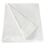 2-Delige Douchehanddoekenset 450 G/M² 70X140 Cm Katoen Wit