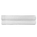 2-Delige Saunahanddoekenset 450 G/M² 80X200 Cm Katoen Wit