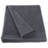 Douchehanddoeken 5 St 450 G/M² 70X140 Cm Katoen Antraciet
