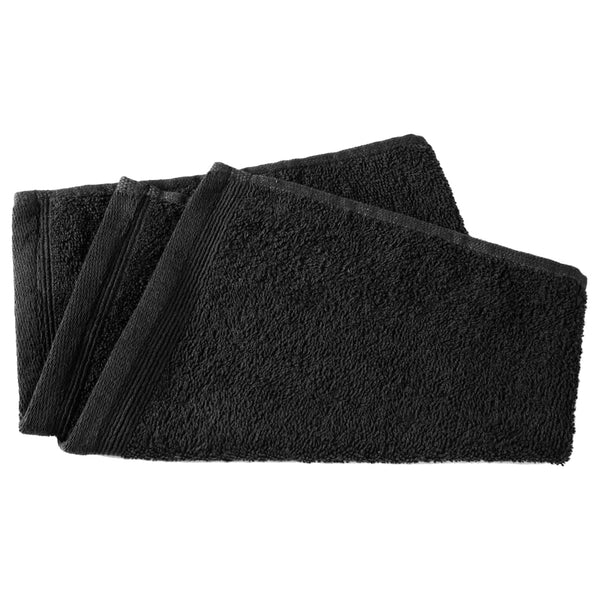 Gastendoekjes 10 St 450 G/M² 30X50 Cm Katoen Zwart