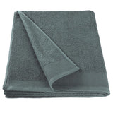 Douchehanddoeken 5 St 450 G/M² 70X140 Cm Katoen Groen