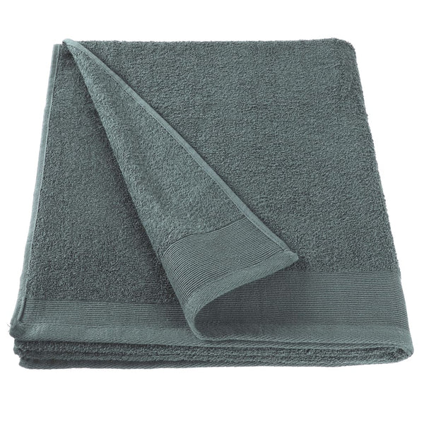 Douchehanddoeken 5 St 450 G/M² 70X140 Cm Katoen Groen