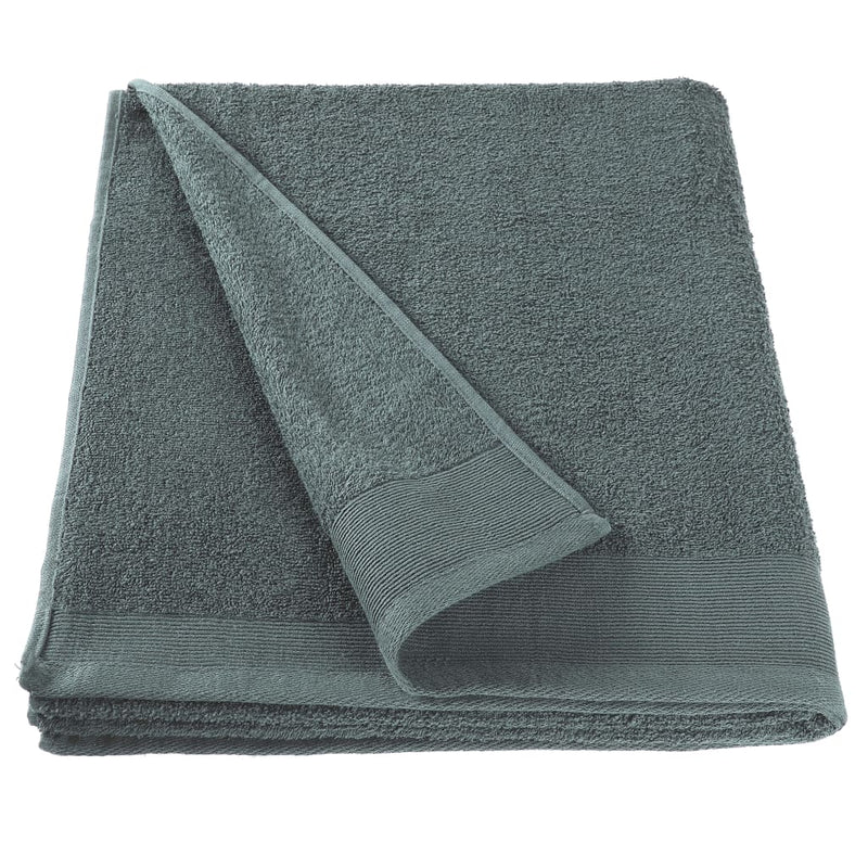 Douchehanddoeken 5 St 450 G/M² 70X140 Cm Katoen Groen