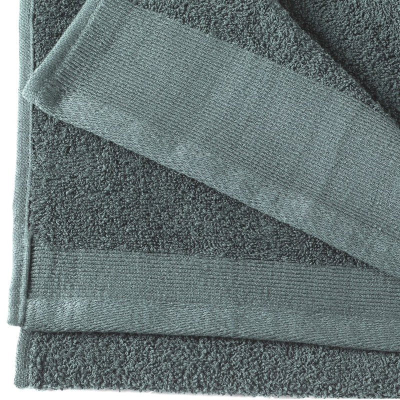 Douchehanddoeken 5 St 450 G/M² 70X140 Cm Katoen Groen