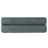Douchehanddoeken 2 St 450 G/M² 70X140 Cm Katoen Groen