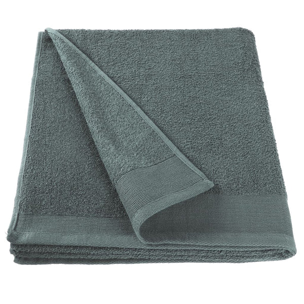 Douchehanddoeken 2 St 450 G/M² 70X140 Cm Katoen Groen
