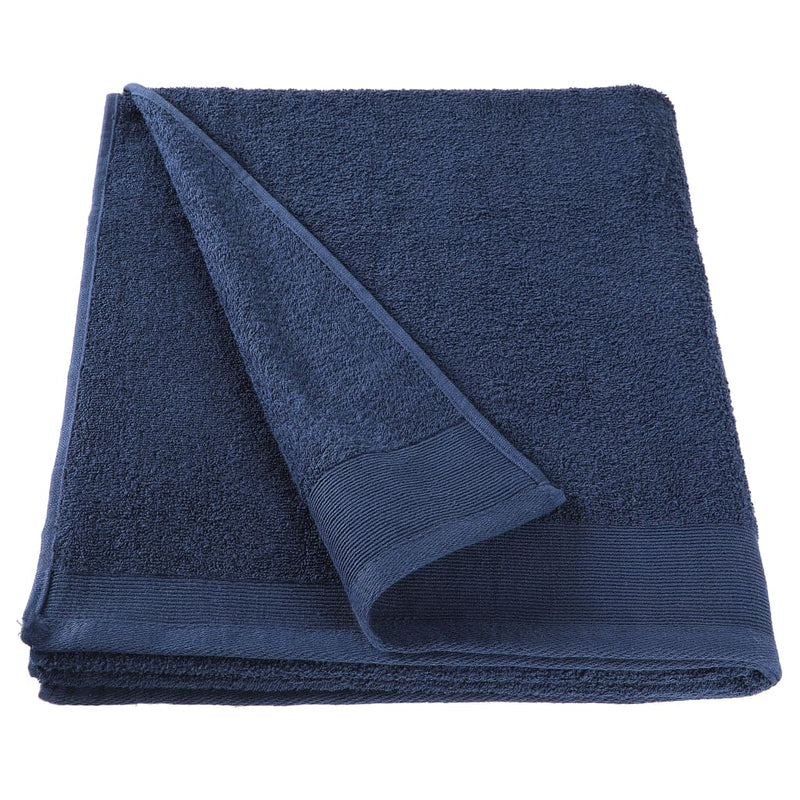 Handdoeken 5 St 450 G/M² 50X100 Cm Katoen Marineblauw