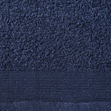 Handdoeken 2 St 450 G/M² 50X100 Cm Katoen Marineblauw