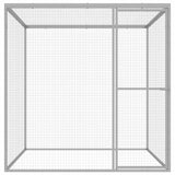 Kattenkooi 1,5X1,5X1,5 M Gegalvaniseerd Staal
