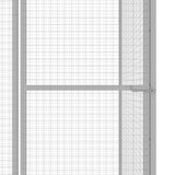 Kattenkooi 1,5X1,5X1,5 M Gegalvaniseerd Staal
