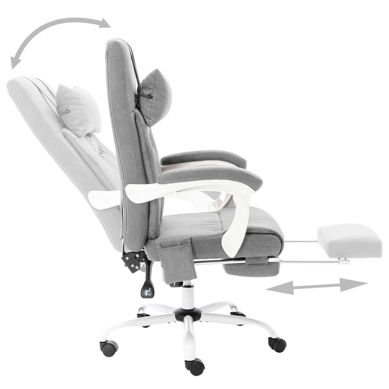 Kantoormassagestoel Stof