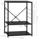 Magnetronkast 60X39,6X79,5 Cm Bewerkt Hout