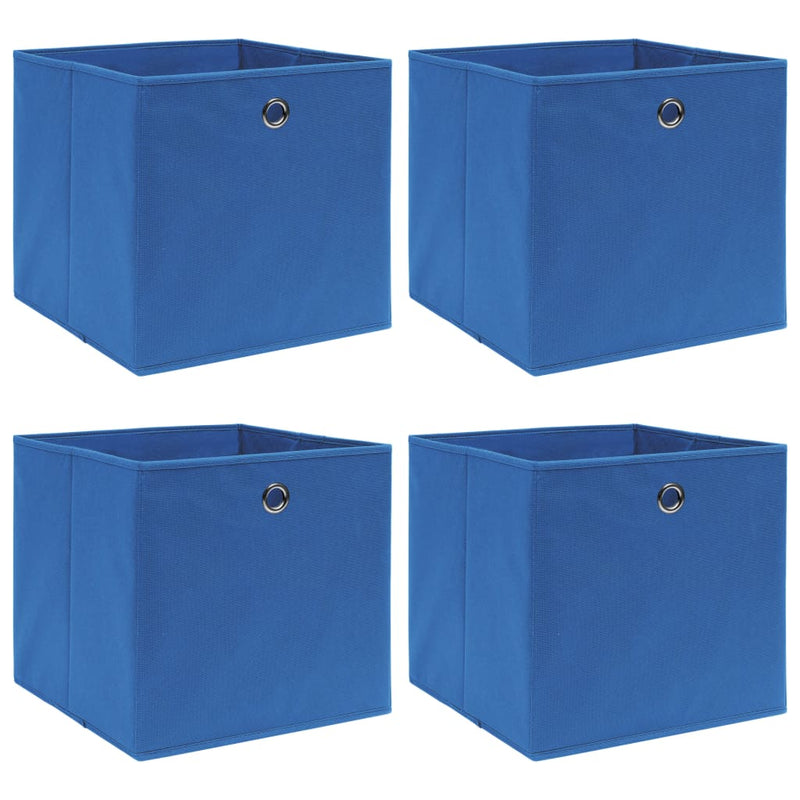 Opbergboxen Met Deksel 32X32X32 Cm Stof Zwart