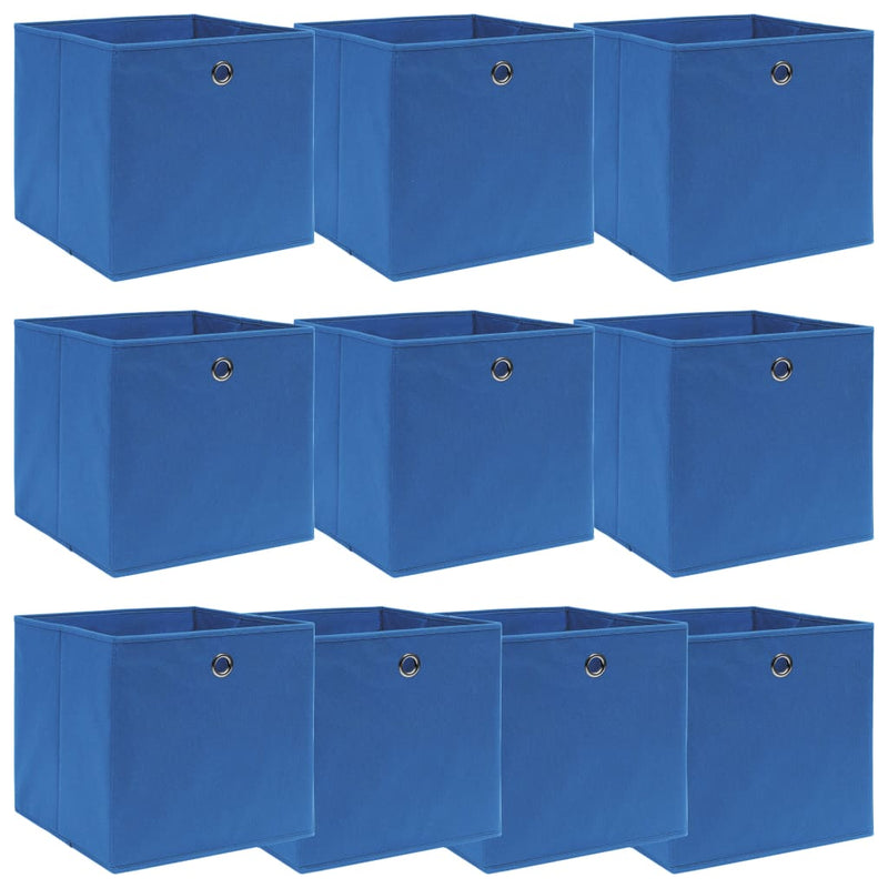 Opbergboxen Met Deksel 32X32X32 Cm Stof Zwart