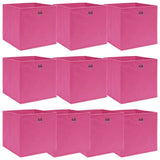 Opbergboxen Met Deksel 32X32X32 Cm Stof Zwart