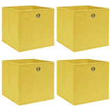 Opbergboxen Met Deksel 32X32X32 Cm Stof Zwart