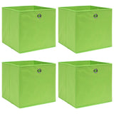 Opbergboxen Met Deksel 32X32X32 Cm Stof Zwart