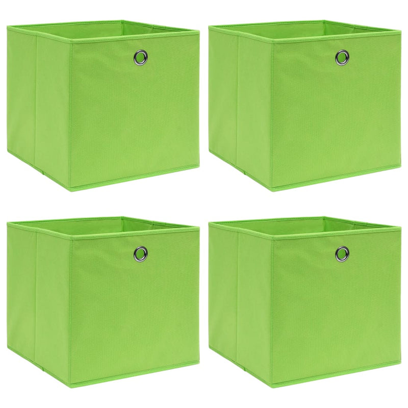 Opbergboxen Met Deksel 32X32X32 Cm Stof Zwart
