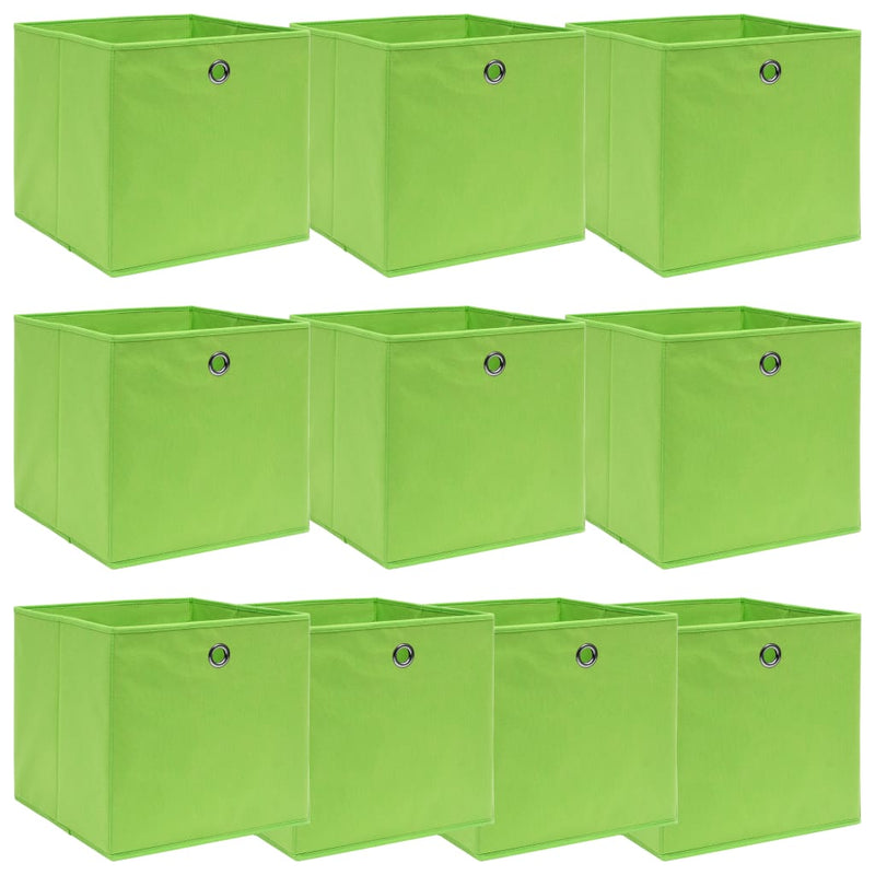 Opbergboxen Met Deksel 32X32X32 Cm Stof Zwart