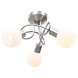 Plafondlamp Met Glazen Kappen Voor 3 X E14 Peertjes