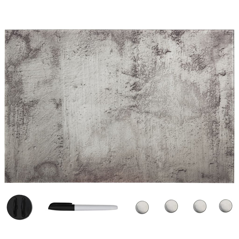Magneetbord Wandmontage Glas