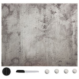 Magneetbord Wandmontage Glas