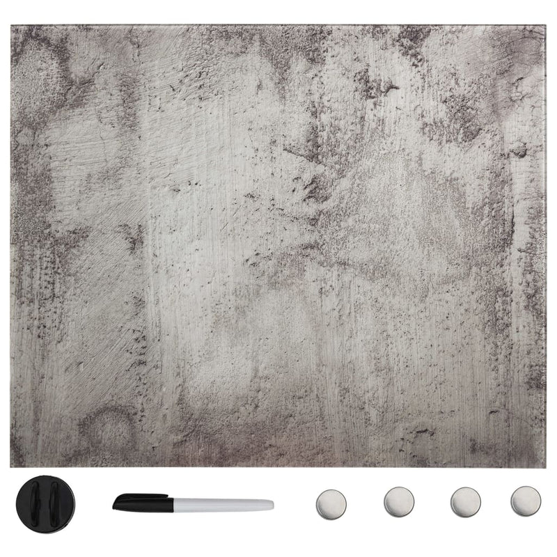 Magneetbord Wandmontage Glas