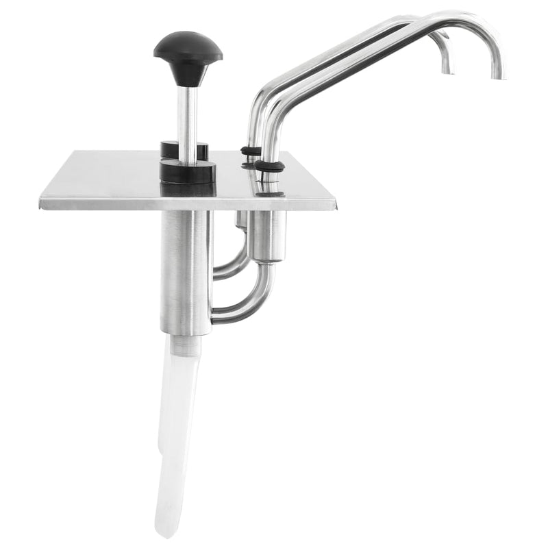 Sausdispenser 2X3,5 L Roestvrij Staal